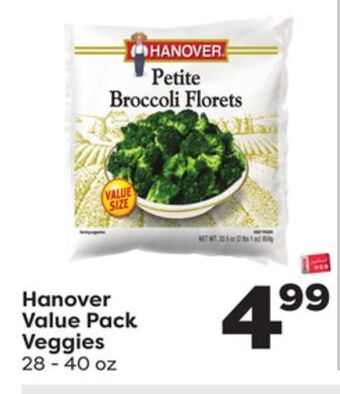 Weis Markets Hanover value pack veggies offer