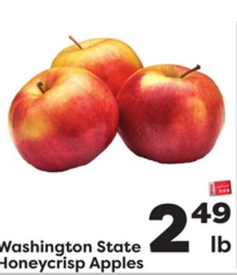 Weis Markets Washington state honeycrisp apples offer