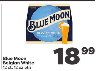 Weis Markets Blue moon belgian white offer