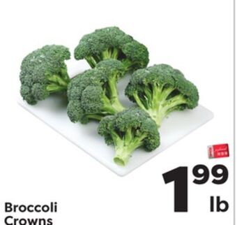 Weis Markets Broccoli crowns offer