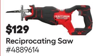 Lowe's Reciprocating saw offer