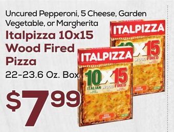 DeCicco & Sons Italpizza 10x15 wood fired pizza offer