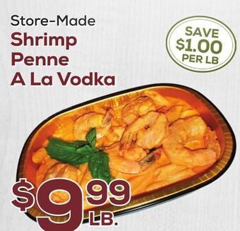 DeCicco & Sons Shrimp penne a la vodka offer