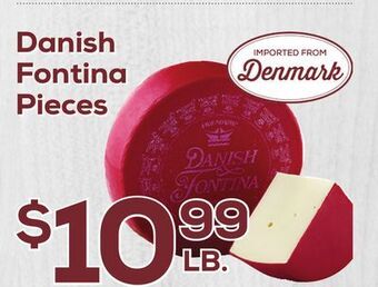 DeCicco & Sons Danish fontina pieces offer