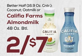 DeCicco & Sons Califia farms almondmilk 48 oz. btl offer