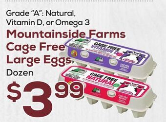 DeCicco & Sons Mountainside farms cage free large eggs offer