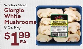 DeCicco & Sons Giorgio white mushrooms offer