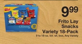 The Fresh Grocer Snacks variety 18-pack offer