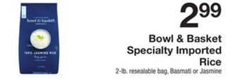 The Fresh Grocer Specialty imported rice offer