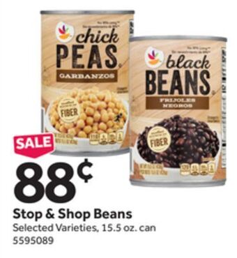 Stop&Shop Stop & shop beans offer