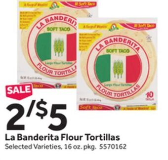 Stop&Shop La banderita flour tortillas offer