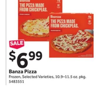 Stop&Shop Banza pizza offer