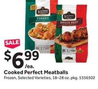 Stop&Shop Cooked perfect meatballs offer