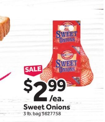 Stop&Shop Sweet onions offer