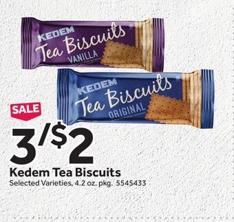 Stop&Shop Kedem tea biscuits offer