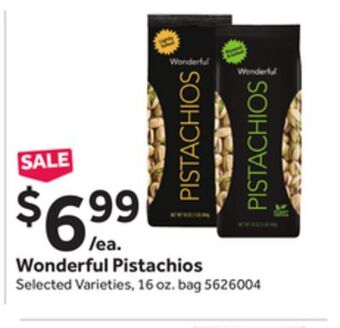 Stop&Shop Wonderful pistachios offer