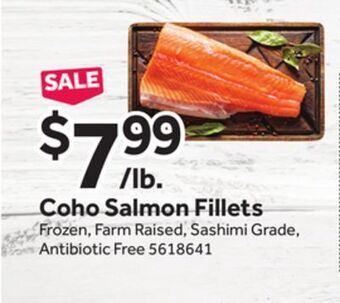 Stop&Shop Coho salmon fillets offer