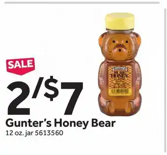 Stop&Shop Gunter's honey bear offer