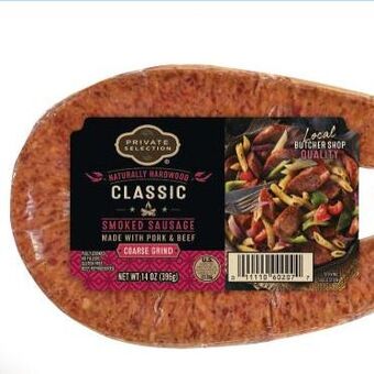 Kroger Smoked sausage offer