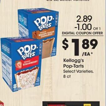 Kroger Kellogg's pop-tarts offer