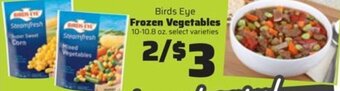 County Market Birds Eye Frozen Vegetables offer