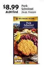 Aldi Aldi find pork schnitzel offer