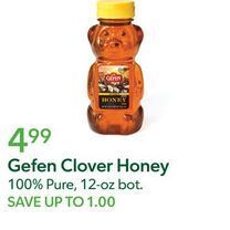 Publix Gefen clover honey offer