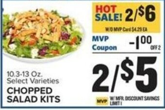 Food Lion Chopped Salad Kits offer