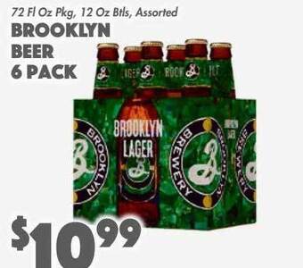 Brooklyn beer 6 pack