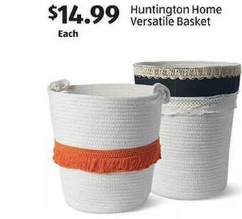 Aldi Huntington home versatile basket offer