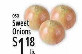 FoodFair Oso sweet onions offer