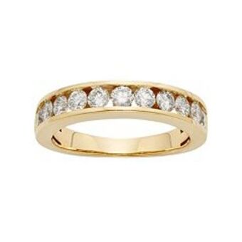 Kohl's The regal collection igl certified diamond wedding ring in 14k gold (1 carat t.w.) offer