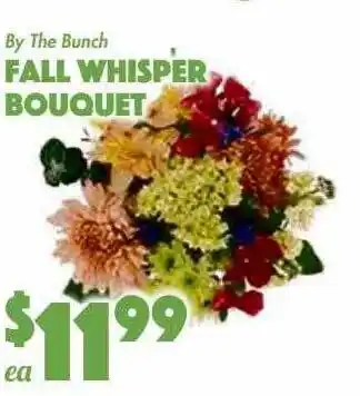 The Food Emporium Fall whisper bouquet offer