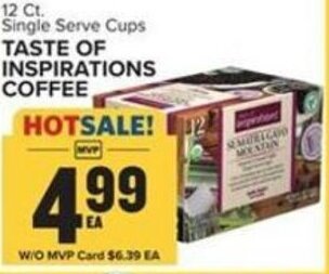 Food Lion Taste of Inspirations Coffee offer