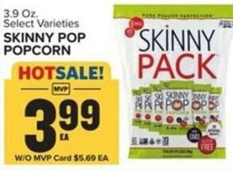 Food Lion Skinny Pop Popcorn offer