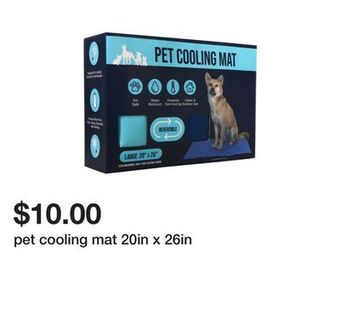 Five Below Pet cooling mat 20in x 26in offer