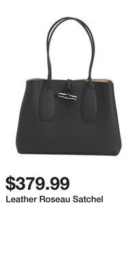 TJ Maxx Leather roseau satchel offer
