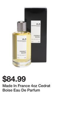TJ Maxx Made in france 4oz cedrat boise eau de parfum offer