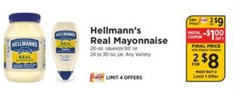 ShopRite Real mayonnaise offer