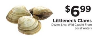 ShopRite Littleneck clams offer