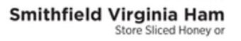 ShopRite Virginia ham offer
