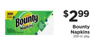 ShopRite Napkins offer