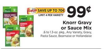 ShopRite Gravy or sauce mix offer