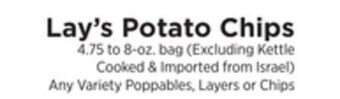 ShopRite Potato chips offer