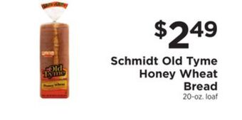 ShopRite Honey wheat bread offer