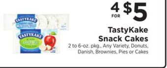ShopRite Snack cakes offer