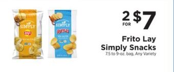 ShopRite Simply snacks offer
