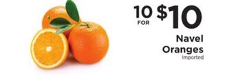 ShopRite Navel oranges offer