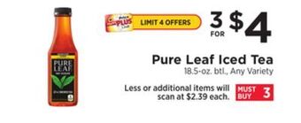 ShopRite Iced tea offer