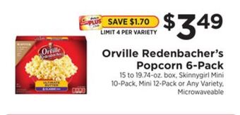ShopRite Popcorn 6-pack offer